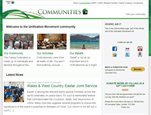 Tablet Screenshot of communities.um-uk.org