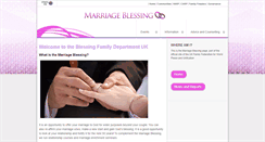 Desktop Screenshot of marriage.um-uk.org